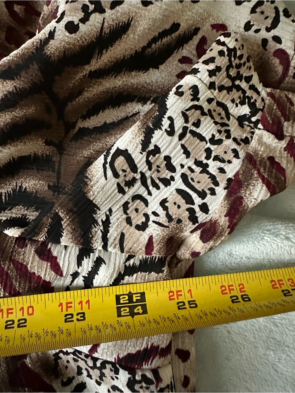 VTG DonnKenny Animal Print Blouse & Black Camisole size 2X - Picture 5 of 5